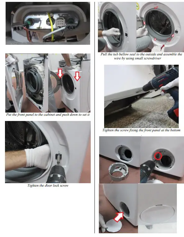 BUSH WMSAE912EB Series Washing Machine 6,7,8,9,10Kg-FIG30