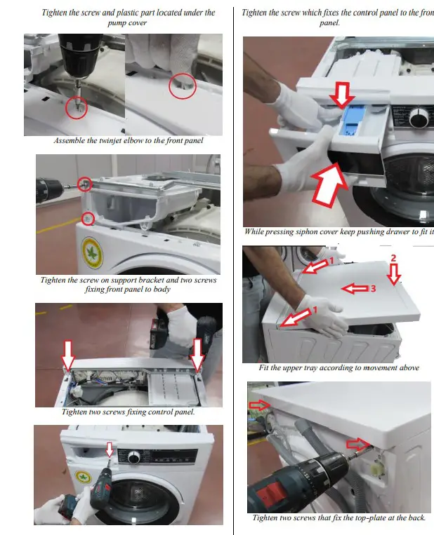 BUSH WMSAE912EB Series Washing Machine 6,7,8,9,10Kg-FIG31