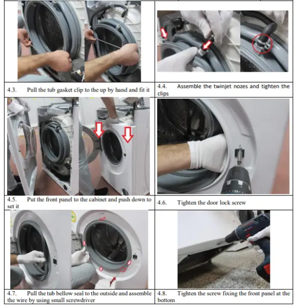 BUSH WMSAE912EB Series Washing Machine 6,7,8,9,10Kg-FIG5