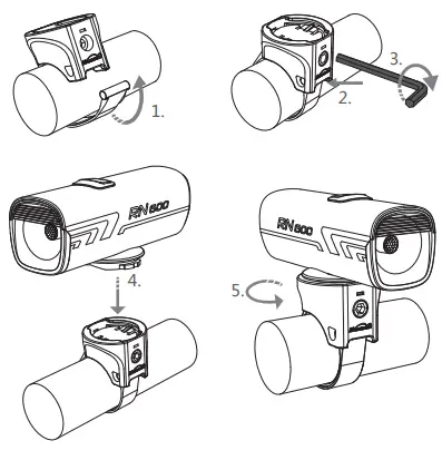 OLIGHT RN 600 USB-C Rechargeable LED Bike Light 3