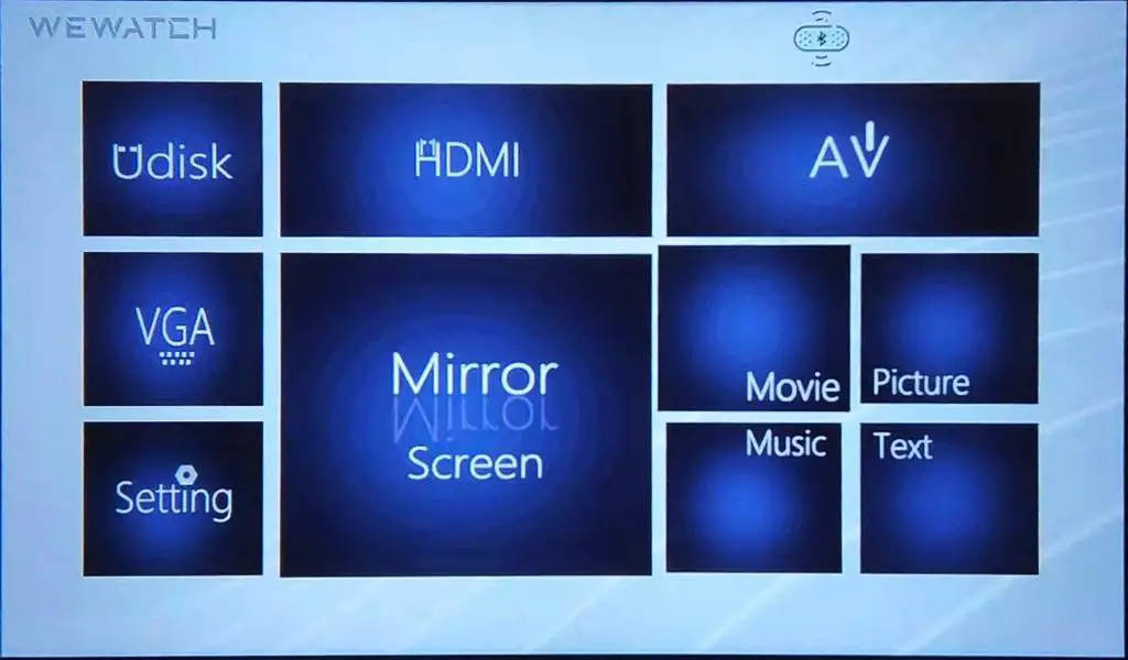 WEWATCH-V10A-Household-LED-Projector-12