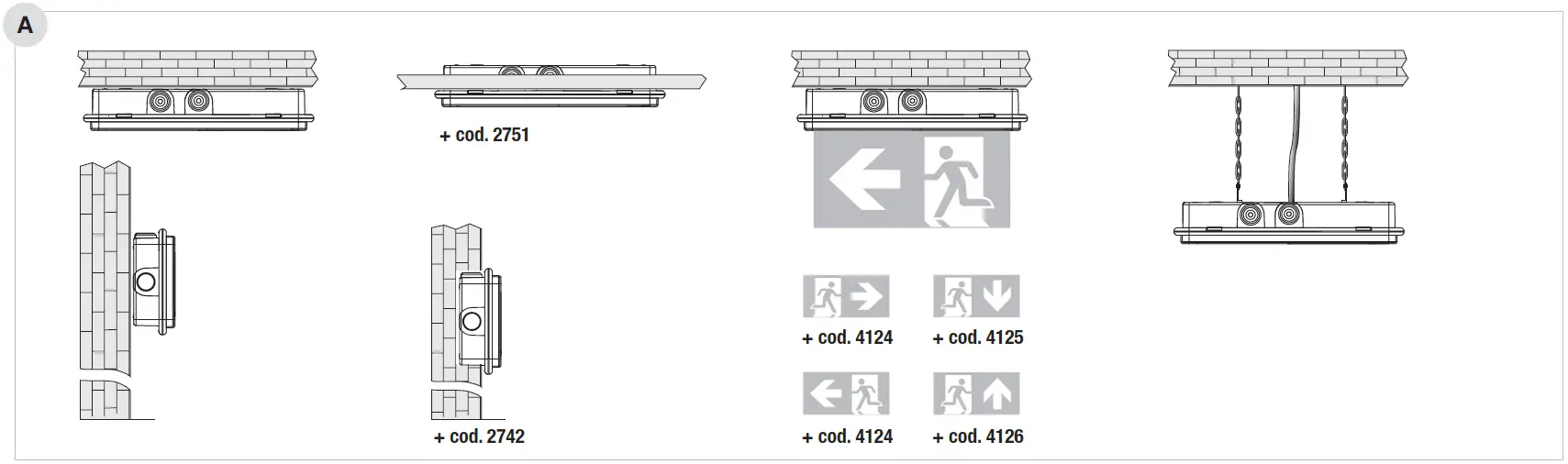 Beghelli IP42-65 Eurocompleta LED West Light Energy 01