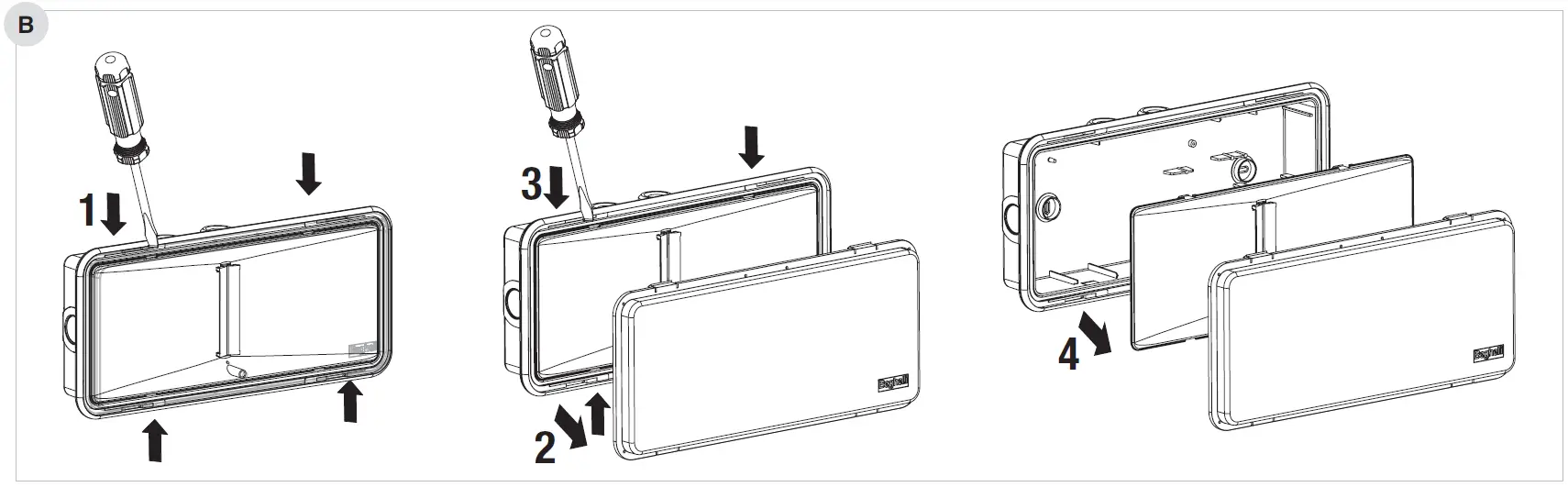 Beghelli IP42-65 Eurocompleta LED West Light Energy 02