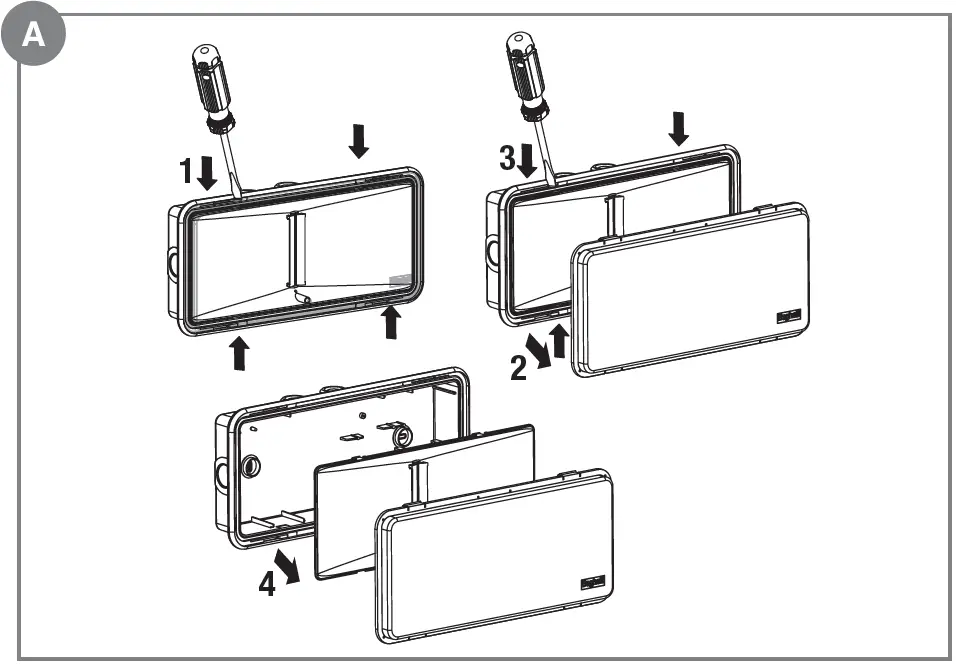 Beghelli IP42-65 Eurocompleta LED West Light Energy 06