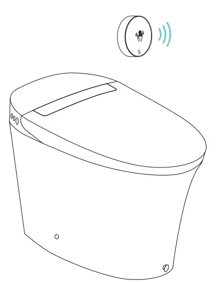 Swiss Madison SM-ST040 Touchless Tankless Toilet -