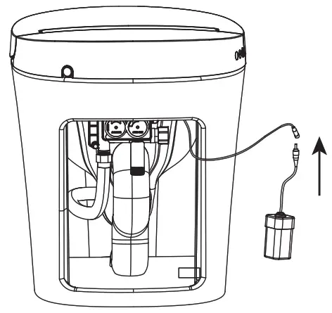 Swiss Madison SM-ST040 Touchless Tankless Toilet - Install Batteries1