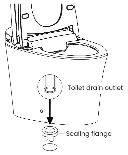 Swiss Madison SM-ST040 Touchless Tankless Toilet - Install Toilet
