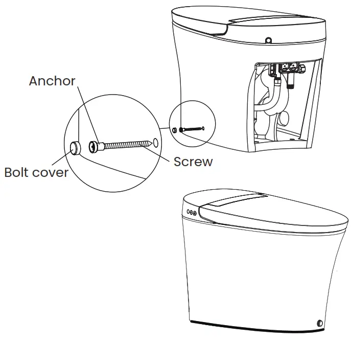 Swiss Madison SM-ST040 Touchless Tankless Toilet - Secure Toilet