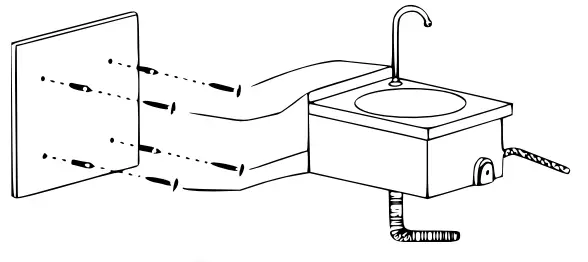 XPOtool 62685 Premium Steel Gastronomy Washbasin 5