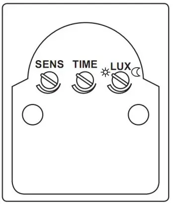 Nature POWER Solar Security Light- control