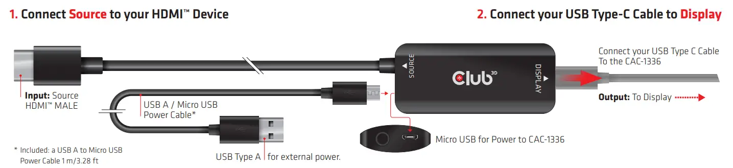 Club3D 795218 CAC-1336 Active Adapter - fig2