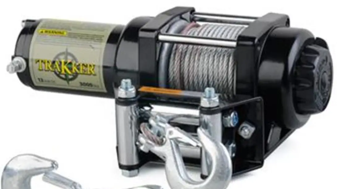 Hamron 007058 Power Winch Instruction Manual Hamron 007058 Power Winch Instruction Manual