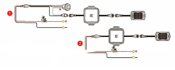 MICTUNING MIC-LRL-438 C2 RGBW LED Rock Light fig 3