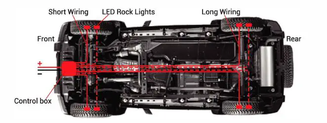 MICTUNING MIC-LRL-438 C2 RGBW LED Rock Light fig 4
