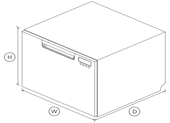 FISHER-PAYKEL-DD60SCTX9-Single-DishDrawer-Dishwasher-fig-1