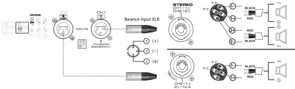 SOUNDARD MEGA2500 High Efficiency Class I Output Stage Circuit - stereo mode