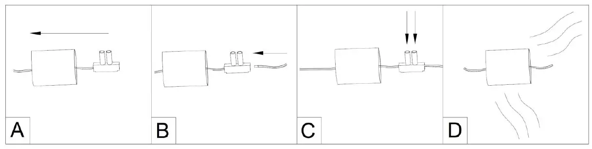 Lucci fresco 246112 Wanaka Up-Down Wall Light With Sensor fig 3