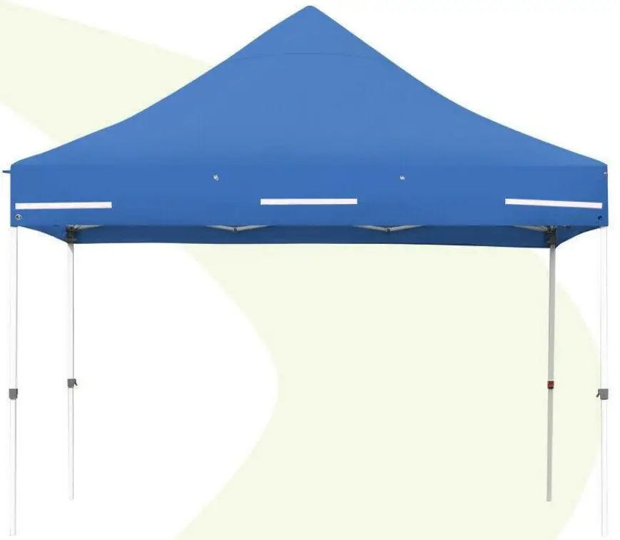 HOMEDEPOT M70-8OP818BL Blue Pop-UP Canopy with Removable Side Wall and Roller Bag - 1
