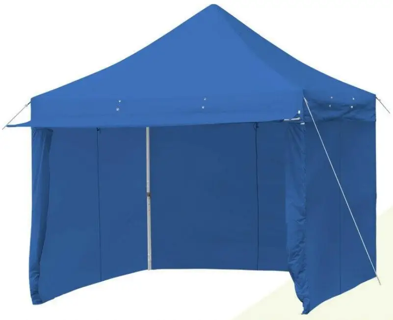 HOMEDEPOT M70-8OP818BL Blue Pop-UP Canopy with Removable Side Wall and Roller Bag - 2