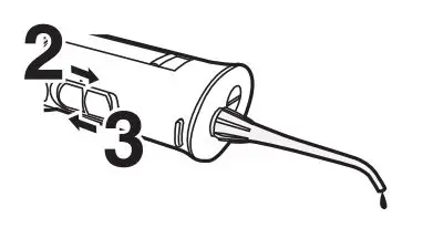 Panasonic EW-DJ10-A401 Battery Operated Oral Irrigator 14