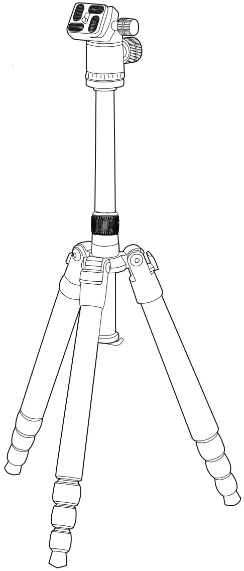 hama 00004486 Tripod with Monopod