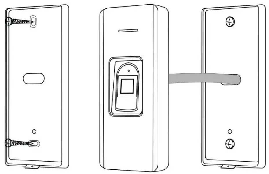 TELRAN 560430 Fingerprint Access Control - Installation