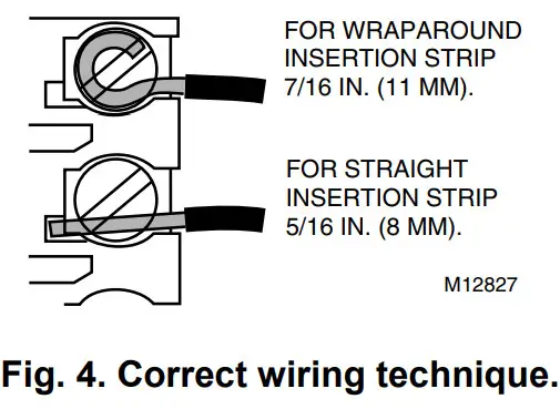 Honeywell H1008A,D Automatic Humidity - Correct wiring technique