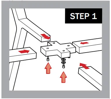 VISION GRILLS Kamado Grill -Cart Assembly
