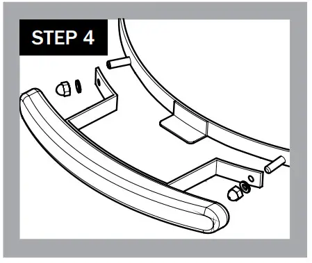 VISION GRILLS Kamado Grill -Side Shelf Mounting