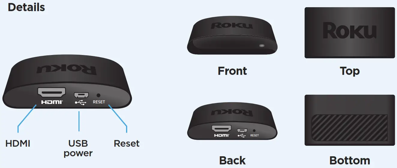 Roku Express HD Streaming Media Player - 2