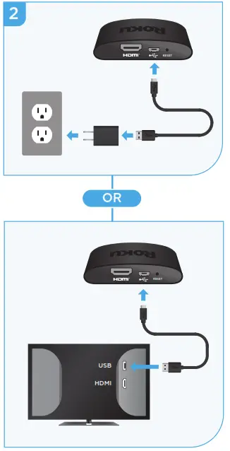 Roku Express HD Streaming Media Player - Setup 2