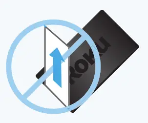 Roku Express HD Streaming Media Player -adhesive