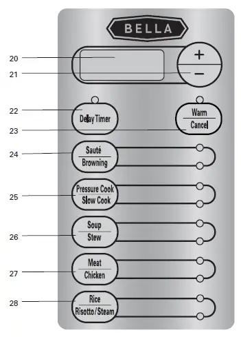 Bella 6 Litre Pressure Cooker 4