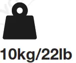 VonHaus 3005097 Large Height Adjustable Smart Stand - icon