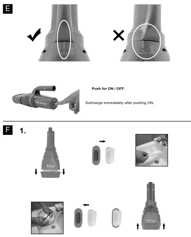 POOL BLASTER Spa Vac Recharge - 3