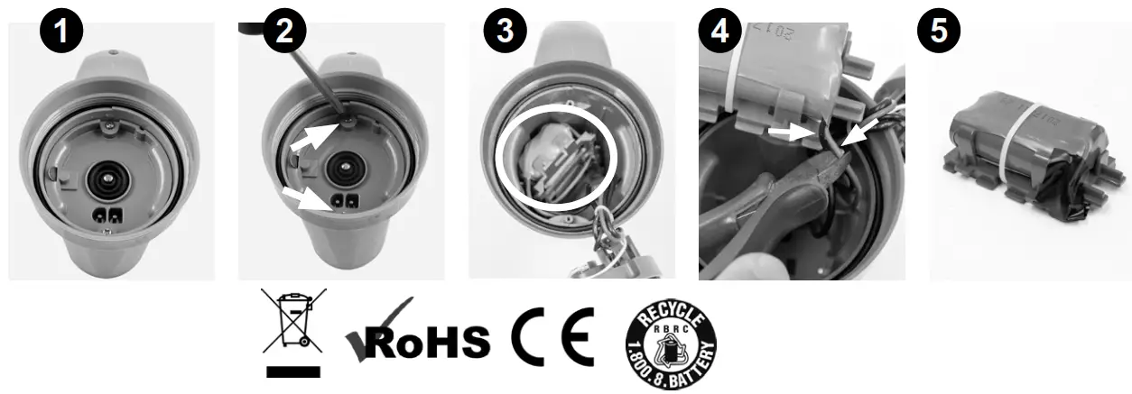 POOL BLASTER Spa Vac Recharge - 4