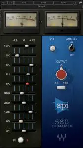 WAVES 560 API Graphic EQ Plug-In