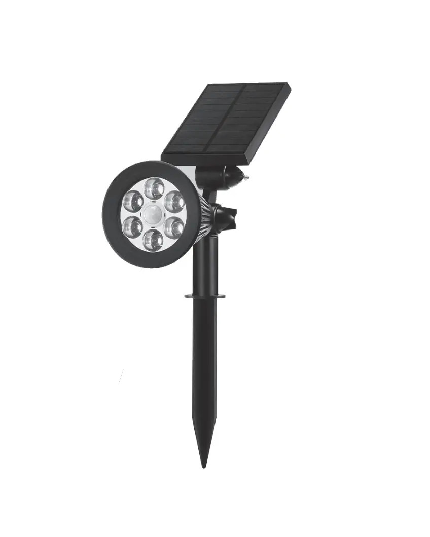 Hoftronic 4409159 Bend Pir Solar Garden Spotlight User Manual