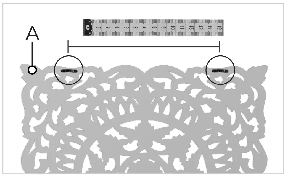 ancona MH MD 13003WT Wall Madallion - fig 5