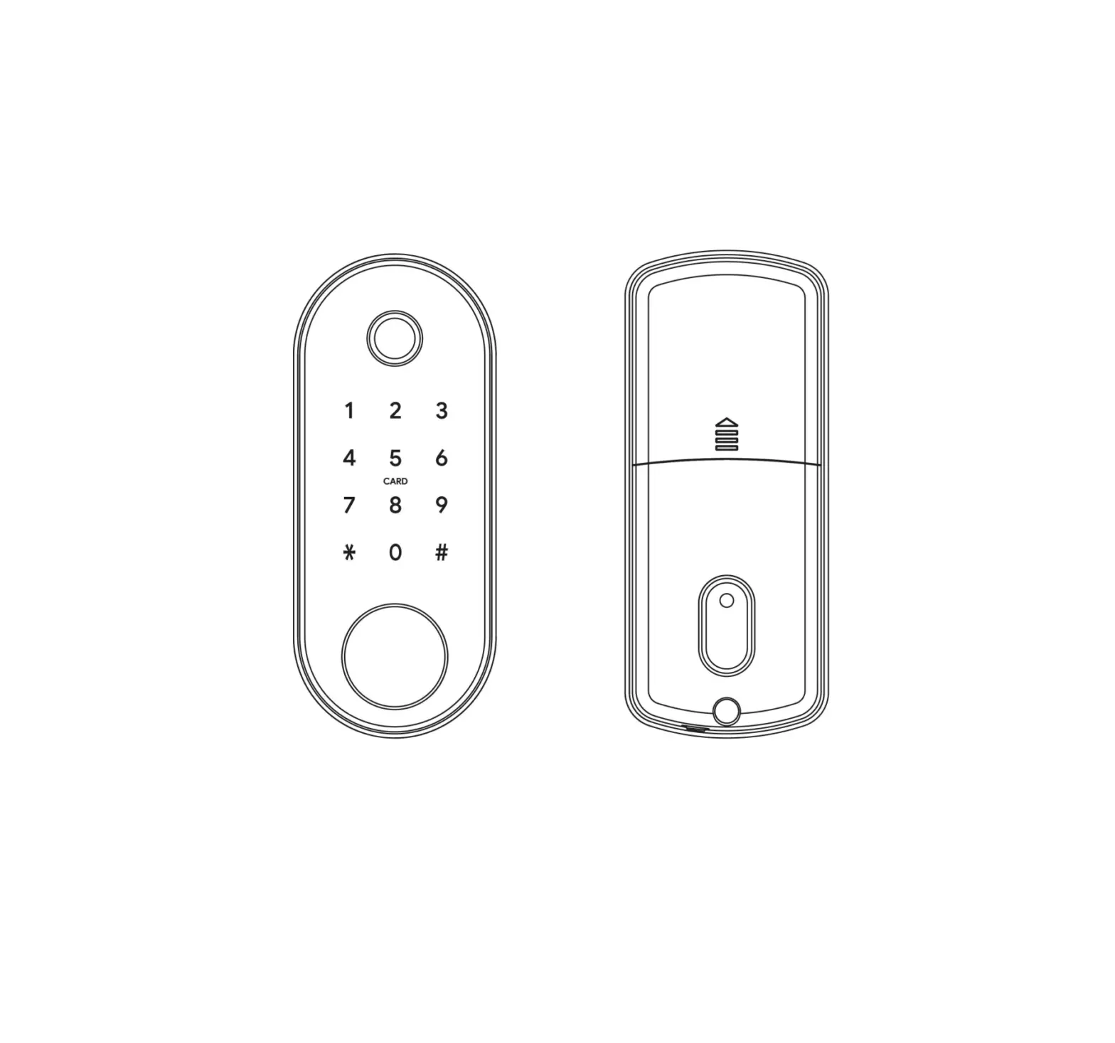 Liliwise T5 Waterproof Smart Deadbolt Keypad Lock User Manual