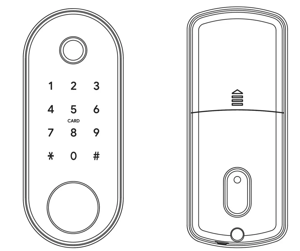 T5 Waterproof Smart Deadbolt Keypad Lock