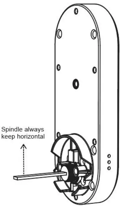 T5 Waterproof Smart Deadbolt Keypad Lock Confirm opening direction