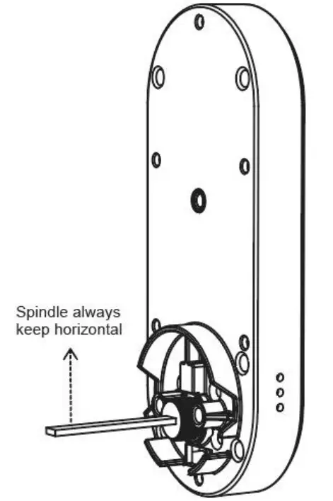 T5 Waterproof Smart Deadbolt Keypad Lock Confirm opening direction