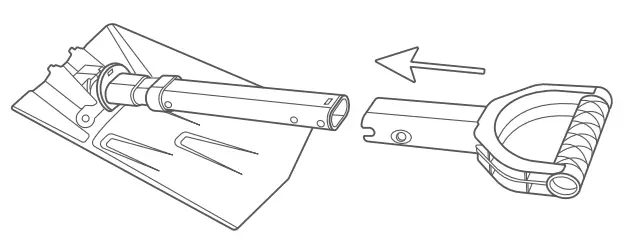 AstroAI B0B9SLQBSX Multifunctional Folding Snow Shovel-fig-2