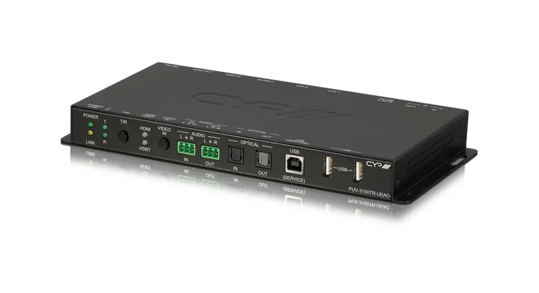Cyp Puv-3150tr-ueao Hdmi Over Transeiver User Manual Cyp Puv-3150tr-ueao Hdmi Over Transeiver User Manual