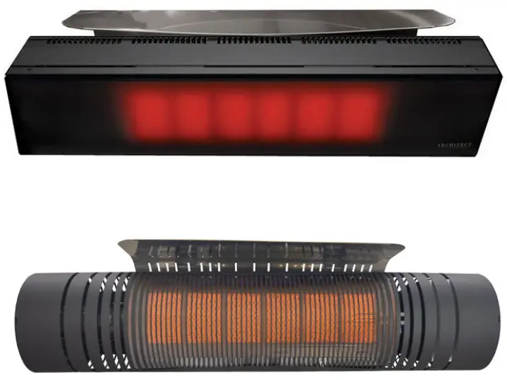 HSRP37MT Patio Heater Glass