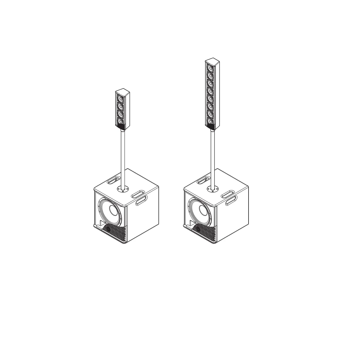 Soho V4, V8, S10, S12, S15 Loudspeaker System User Manual