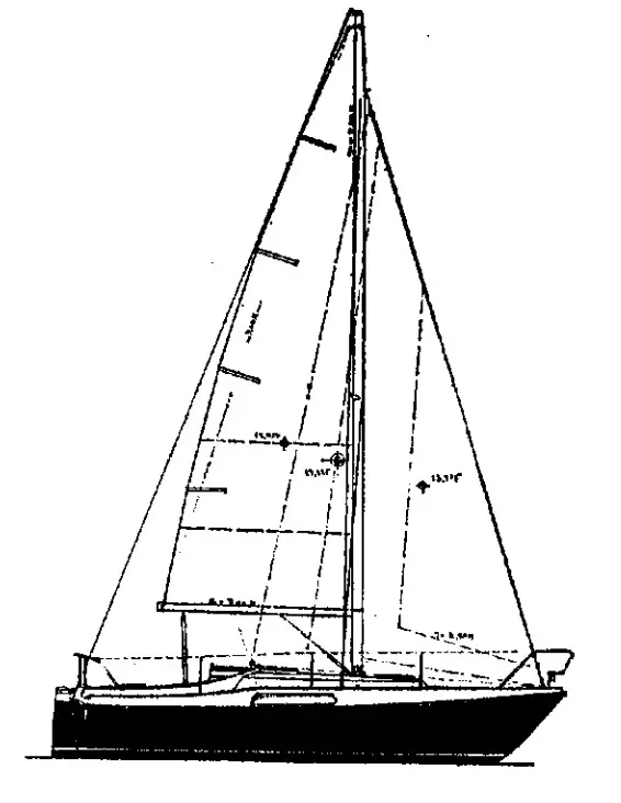 Hallberg Rassy Yachts 26 Boat - Fig