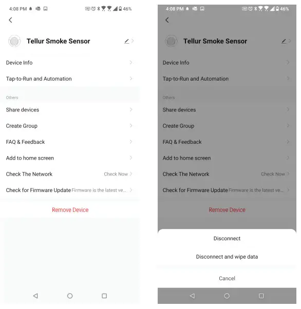 TELLUR TLL331281 Wi-Fi Smoke - record in cloud.