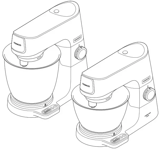 KENWOOD KVC65 Stand Mixer - cover